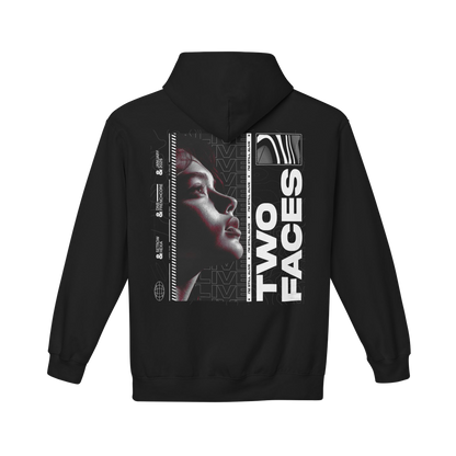TWO FACES | LIMITED UNISEX FLEECE HOODIE