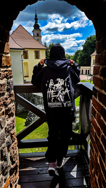 HEXIA × SRD | LIMITED UNISEX FLEECE HOODIE