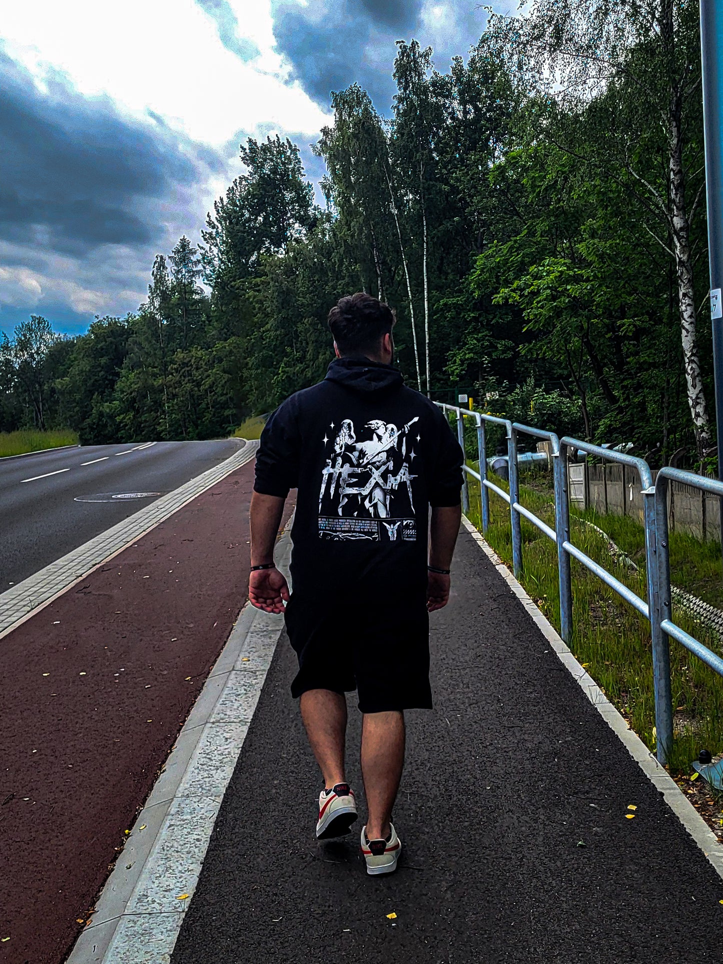 HEXIA × SRD | LIMITED UNISEX FLEECE HOODIE